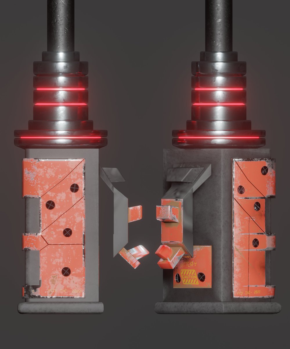 Cyberpunk style axe via <a href="/artstationhq/">ArtStation.com</a> artstation.com/artwork/vJPv0D