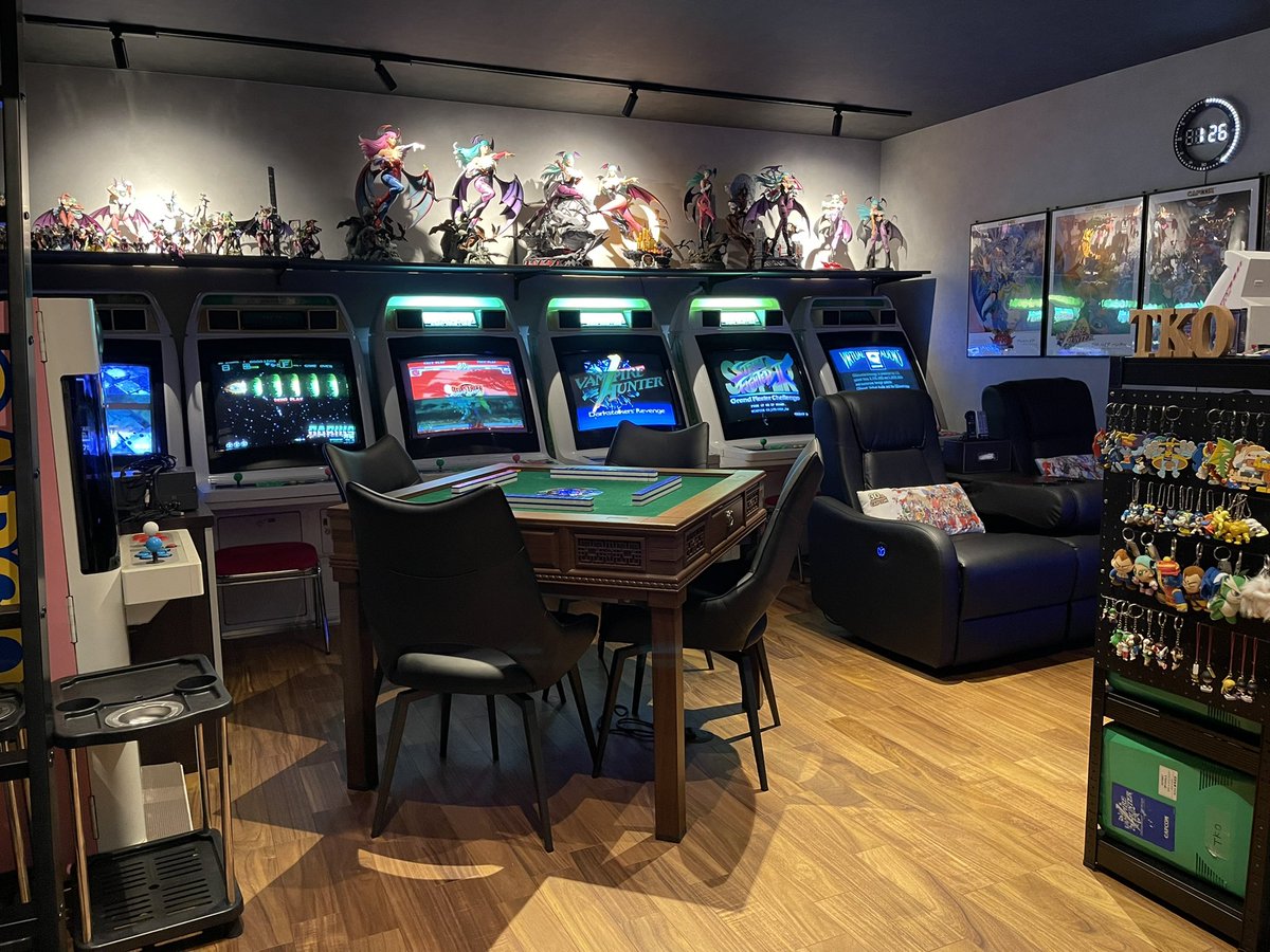 tkocombo's tweet image. そろそろ新TKOゲーセンをOPENしようと思います!
アストロシティ6台
ミニキュート1台
全自動麻雀卓
トイレ/バス/サウナ/キッチン/冷蔵庫/洗濯乾燥機あり
ロフトあり(漫画棚+フトン×4)
モリガン展開催中
母家と別棟かつ防音仕様です!
遊びに来てくれる方はリプかDM下さい!
(旧TKOゲーセン近く)