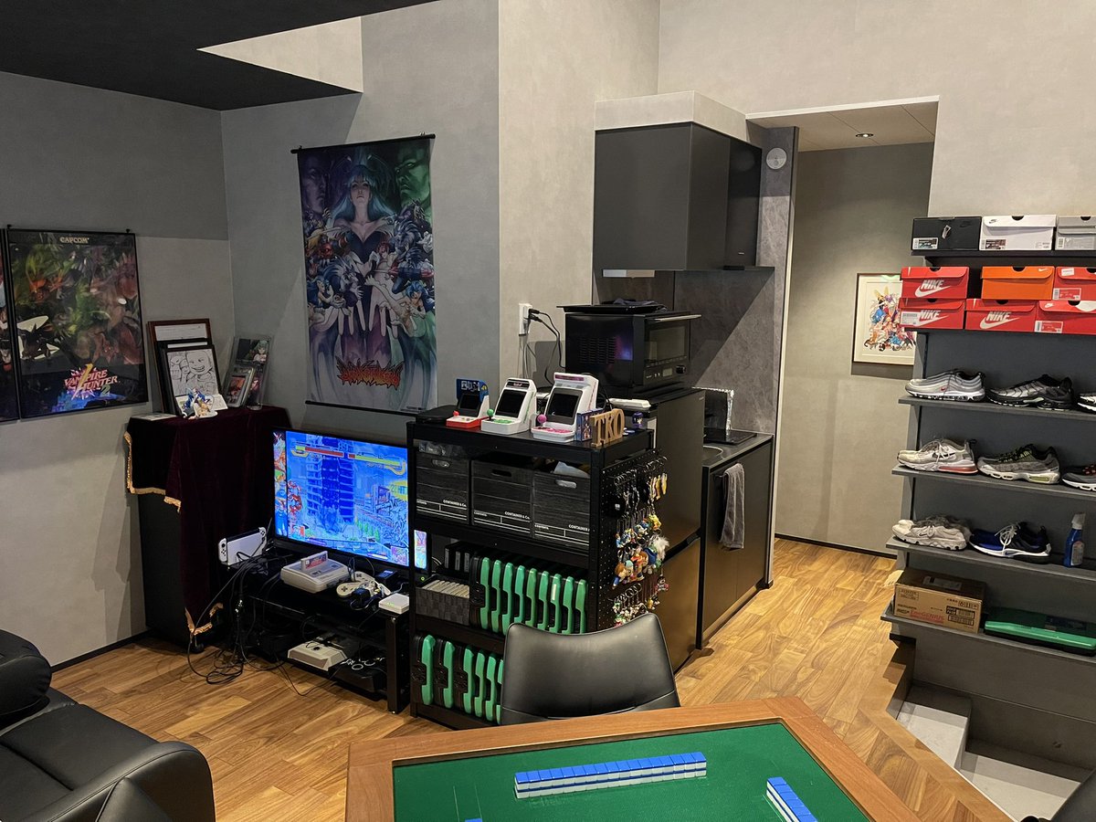 tkocombo's tweet image. そろそろ新TKOゲーセンをOPENしようと思います!
アストロシティ6台
ミニキュート1台
全自動麻雀卓
トイレ/バス/サウナ/キッチン/冷蔵庫/洗濯乾燥機あり
ロフトあり(漫画棚+フトン×4)
モリガン展開催中
母家と別棟かつ防音仕様です!
遊びに来てくれる方はリプかDM下さい!
(旧TKOゲーセン近く)