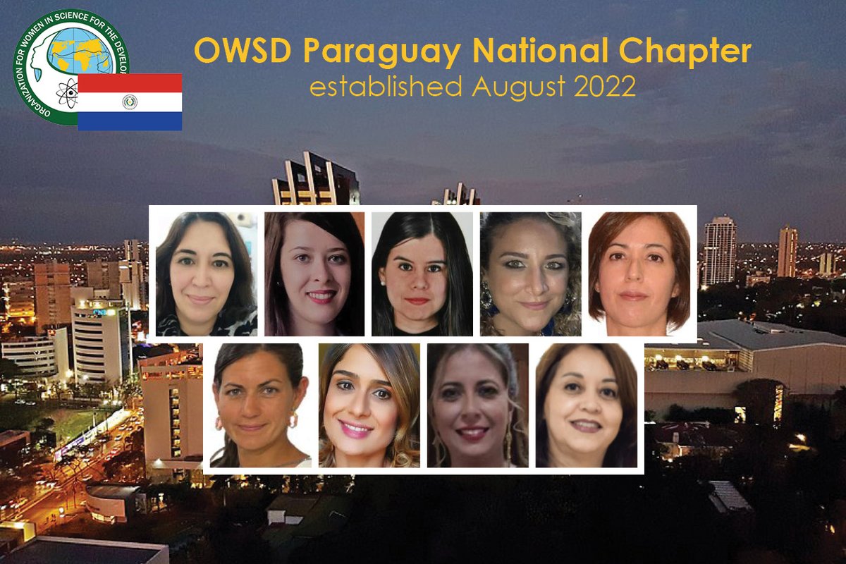We are happy to introduce the 51st OWSD National Chapter: Paraguay! Hosted by <a href="/riimico/">RIIMICO</a>, among the new chapter's activities are creating a calendar &amp; series of wiki articles based on important women in science in Paraguay. See what else they have planned at owsd.net/news/news-even…