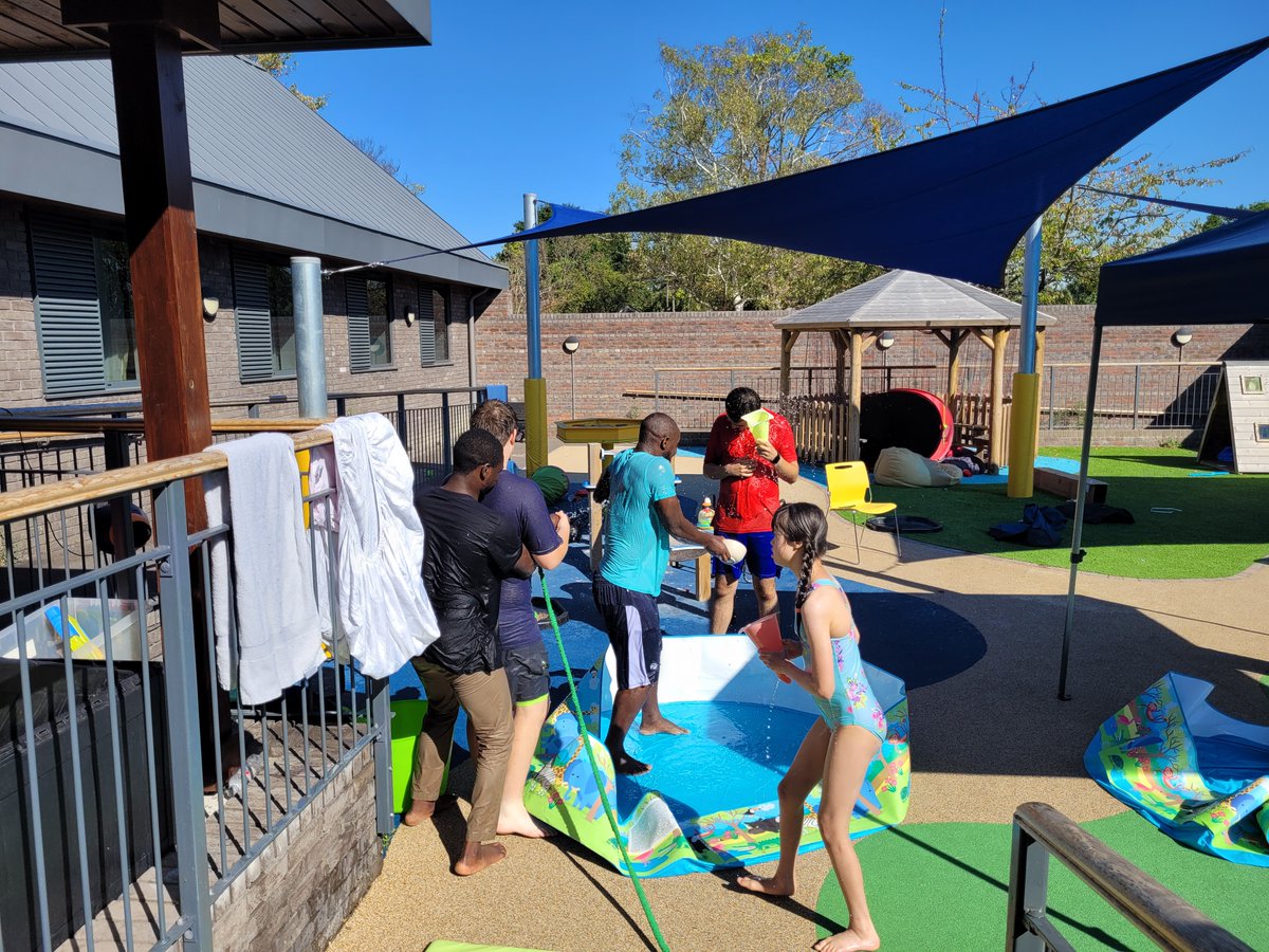 EnhanceAble's tweet photo. Incase anyone was in any doubt, Rainbow House 🌈 have the best methods for keeping cool in the heat!

#Enhanceable #childrensrespite #afc #socialcare https://t.co/RueRpXMxod