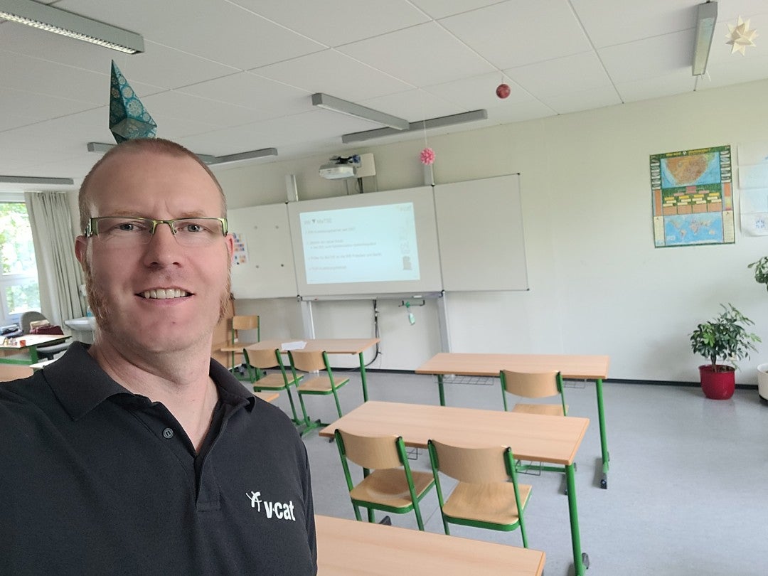 nida78's tweet photo. Heute mit der @VCATconsulting und der #MaTSE Ausbildung bei den Berufswahltagen (@ Gesamtschule Am Schilfhof in Potsdam, Brandenburg) https://t.co/yagFbdzrzb https://t.co/mR5CTnecoj