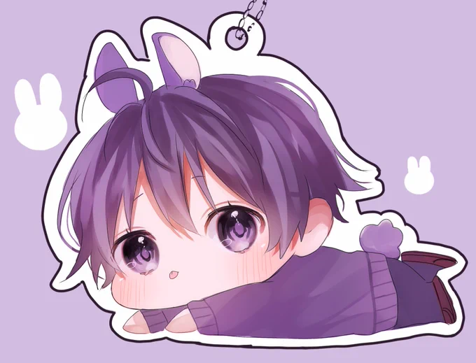 うさちゃんアクキ〜〜〜#ななもりぎゃらりー 