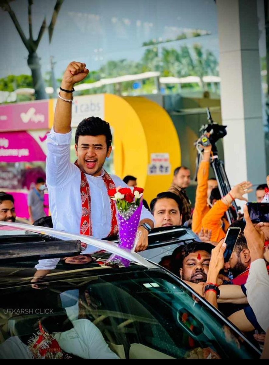 Varun_Jhaveri's tweet photo. Today, lakhs or youth are marching towards CM Baghel's residence under the leadership of Shri @Tejasvi_Surya! 

Today, Chattisgarh is suffering from unemployment, corruption and gross mismanagement of Central schemes.

No longer should the state suffer!

#BhupeshHaiThugesh

@BJYM https://t.co/uPiHDxwaec