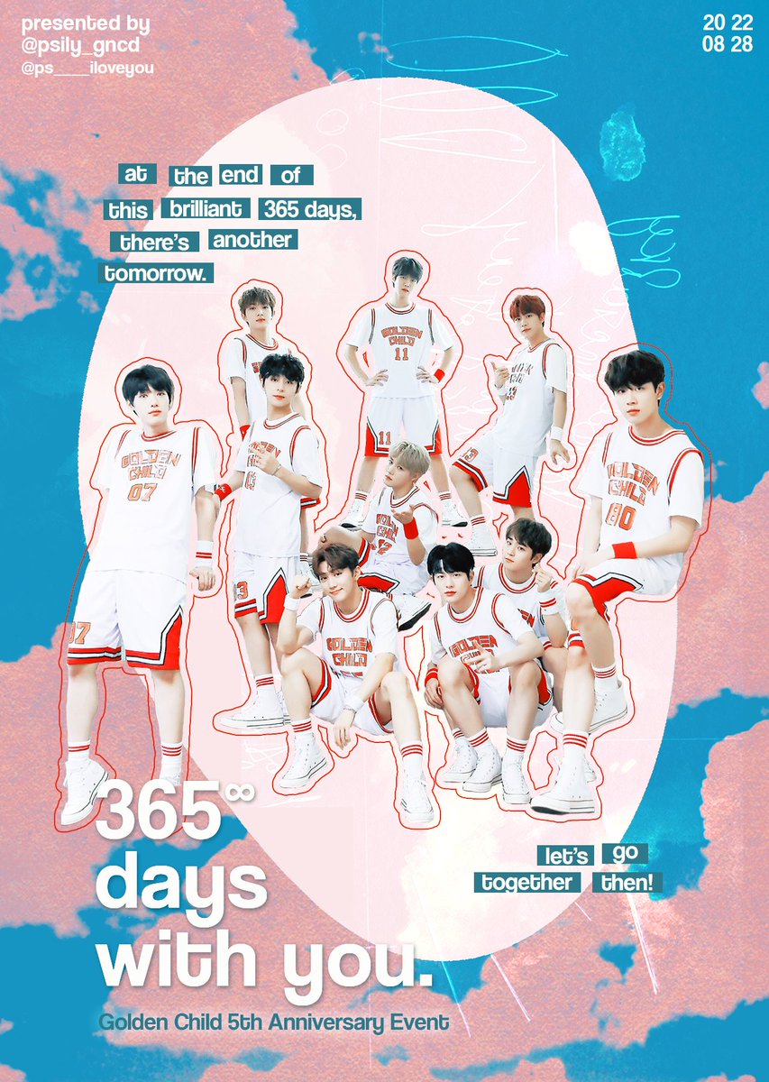 psily_gncd's tweet photo. Golden Child 5th Anniversary Event

🎳365∞ days with you
-- cheers to 365 and infinite more days with golden child 🥇

p.s. check out next tweet for a surprise😉 https://t.co/2b75zCiUEB