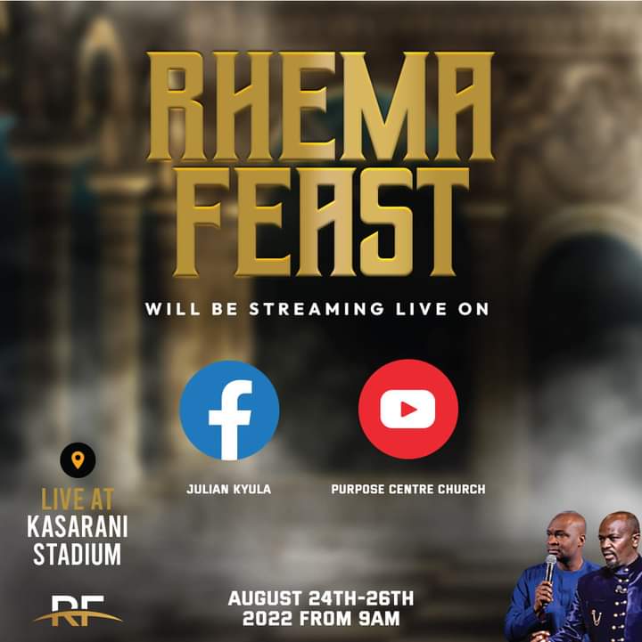 letmusicpreach's tweet photo. @DunsinOyekan is in Nairobi! He will be ministering at the Rhema Feast hosted by @JulianKyula today 24th to Fri 26th Aug.
If you are unable to make it physically, find below platforms where you can watch this revival live!
#RhemaFeast2022 #TheGatheringofApostles
#LetMusicPreach https://t.co/IuPg4csOMJ