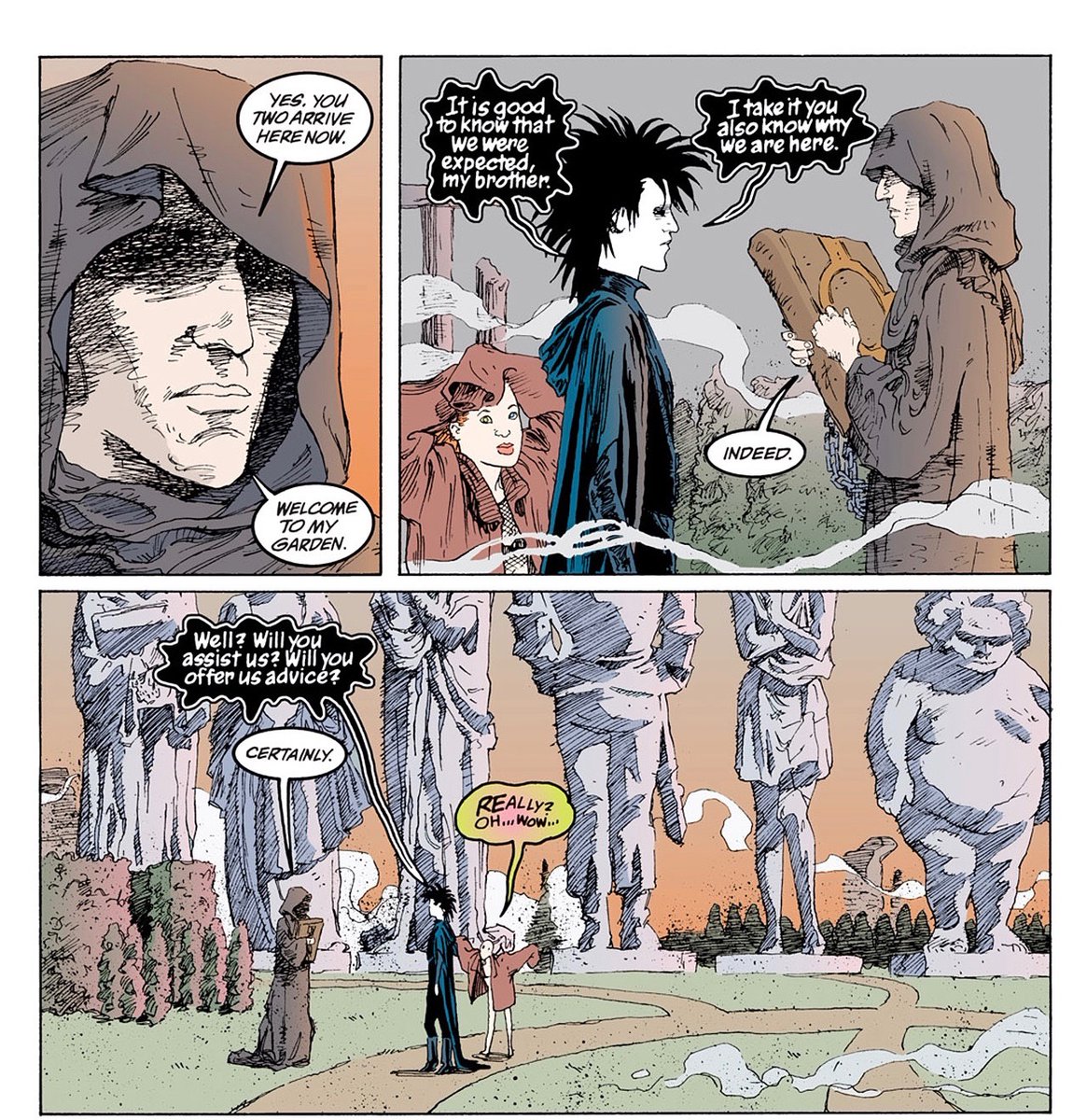 Random Sandman #7574.
#Sandman #NeilGaiman #Morpheus #Dream #Endless