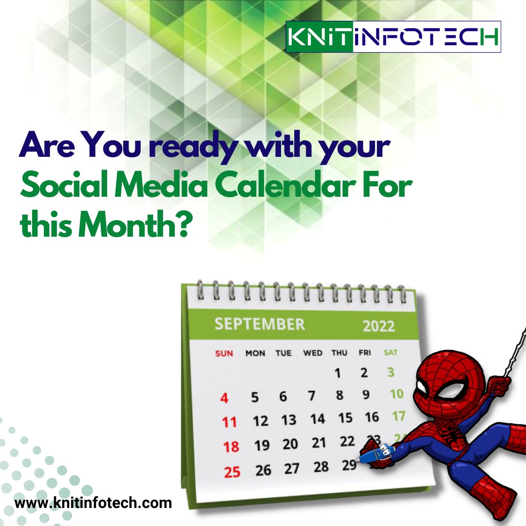 KnitInfotech's tweet image. A planned social media marketing strategy helps your business to achieve the desired results and keep your audiences updated on time. Visit Us:knitinfotech.com 
#digitalmarketing #marketing #socialmediamarketing #socialmedia #business #knitinfotech
