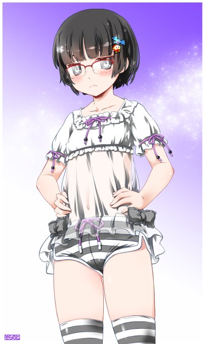 涼しい夜に短パンその4 