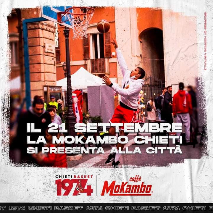 CurvaFelix's tweet photo. 📆Il 21 SETTEMBRE LA MOKAMBO SI PRESENTA ALLA CITTA'  📣Ora è ufficiale, sarà Piazza G.B. Vico la location scelta per presentare la Mokambo Chieti alla città.  👉Nei prossimi giorni vi sveleremo tutto su questo importante evento, nel frattempo segnatevi la data sul calendario. 🏀 https://t.co/EPsSg54y5O