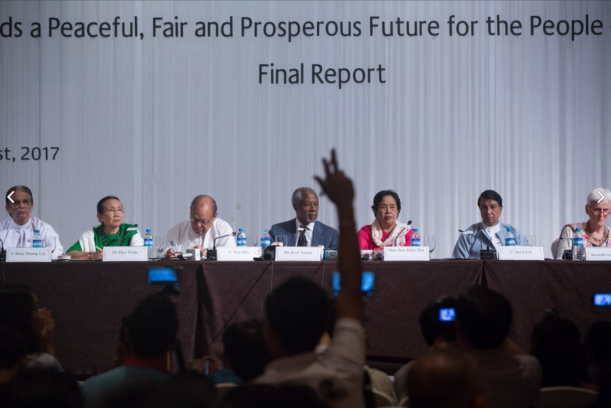 Exactly 5 years ago, many of us sat in a packed conference hall in the Shangri-La Hotel in Yangon to listen to the late Kofi Annan present the final report of the Advisory Commission on Rakhine State, oblivious to human tragedy that would begin to unfold later that evening.