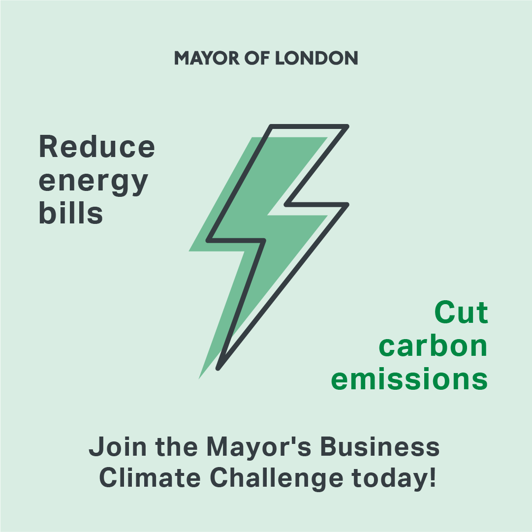 Did you miss our launch of the Business Climate Challenge last week? You can access a recording of the session, slides & also apply here➡️bit.ly/3KfnT2r Thanks to @LDN_environment & @turnertownsend for outlining the energy efficiency support businesses will receive!