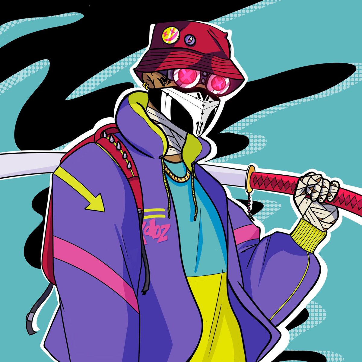 kabu_kabzu's tweet photo. GM Solana !
Wanna be more active again so i'll post some work i've done recently. 
Here's a little 1/1 made for a collectionner ⚔️ https://t.co/bh9Vbby6kW