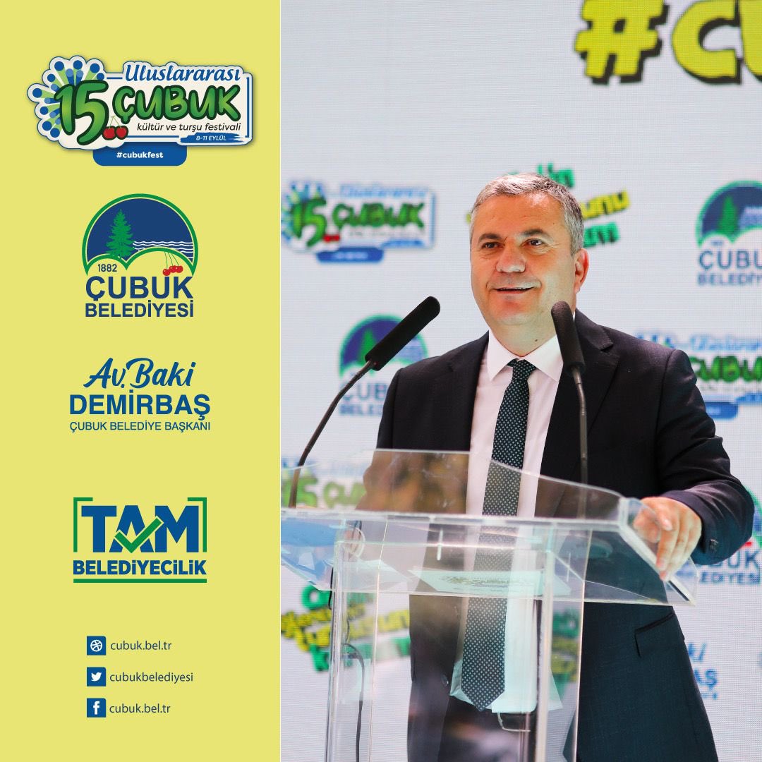 Çubuk Belediye Başkanımız Sn. Av. Baki Demirbaş basın lansmanımızın açılış konuşmasını gerçekleştirdi. <a href="/avbakidemirbas/">Av. Baki DEMİRBAŞ 🇹🇷</a> <a href="/cubukbelediyesi/">Çubuk Belediyesi</a>  #uluslararasıçubukkültürveturşufestivali #çubukbelediyesi #çubuk #festival #basınlansmanı #dilekturşusu
