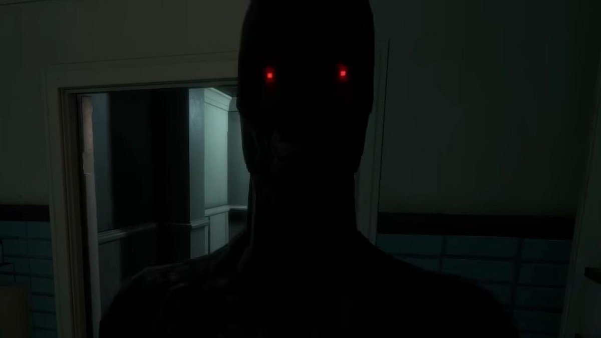 kryonid's tweet photo. The Mimic (you know, the gargoyle-like, pale figure stalking you around River Fields) seems to be the fan favorite lesser demon in @DSDigitalDev’s The Mortuary Assistant. For me however, the Shadow Man is the scariest. Why? 

👇 https://t.co/P18dsc9IXK