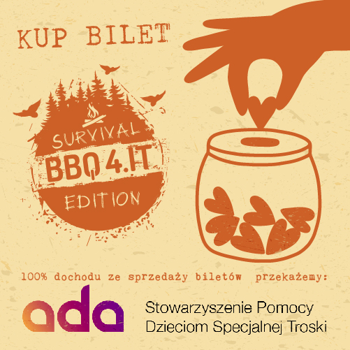 bbq4it's tweet photo. W tym roku całkowity dochód ze sprzedaży biletów zostanie przekazany Stowarzyszeniu ADA.  Zrzesza ono rodziców osób niepełnosprawnych i swoją opieką obejmuje ponad 140 rodzin, organizując wyjazdy rehabilitacyjne, integracyjne obozy sportowe, wycieczki.
https://t.co/qnsBw4zN1j https://t.co/KhoCgbljsX