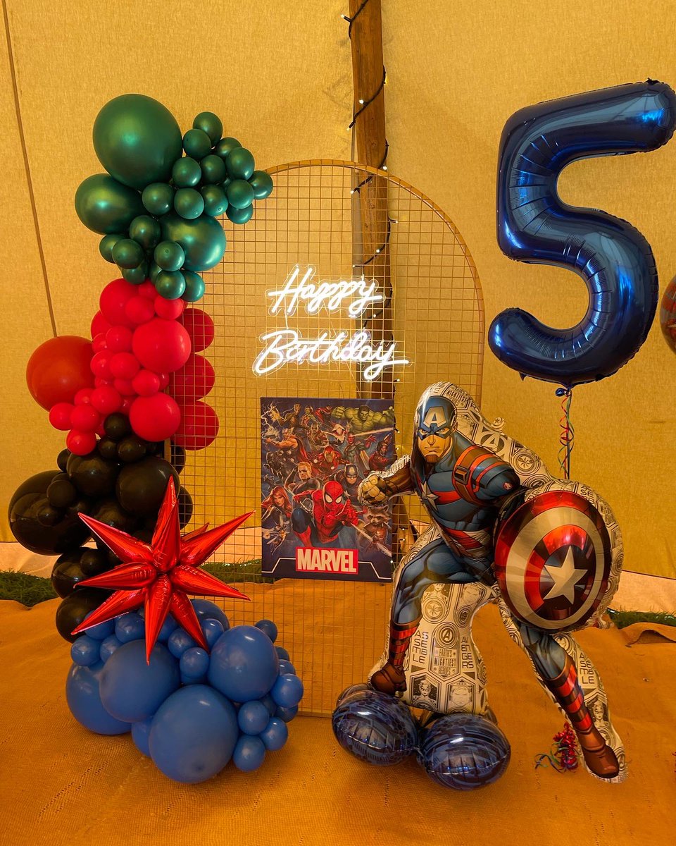 Riimbo_'s tweet photo. This weekends event went well marvel themed 5th Birthday https://t.co/tnTD3l5ayl