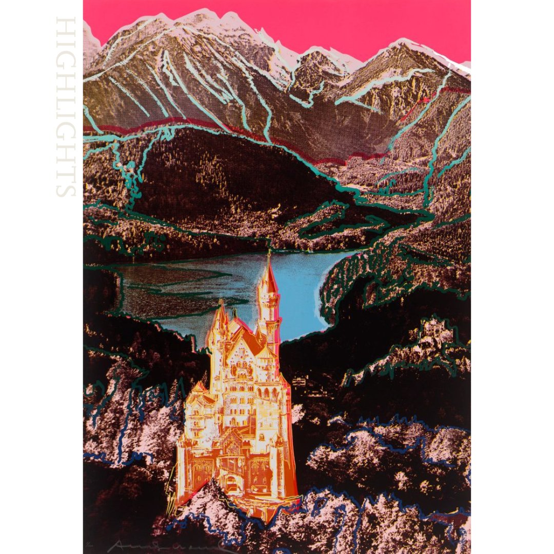 highlights_fair's tweet photo. ANDY WARHOL - Neuschwanstein, 1987
Screenprint on Arches-paper
85 x 60 cm
Signed and numbered "1/100"
Verso stamped "©ANDY WARHOL 1987"
📌Galerie Ludorff, Düsseldorf
​​​​​​​​
📅HIGHLIGHTS Artfair Munich​​​​​​​​​​​​​​​​​​​​​​​​​​​​​​​​​​​​​​​​​​​​​​​​
#munichhighlights #art #kunst https://t.co/vAG0GnHovX