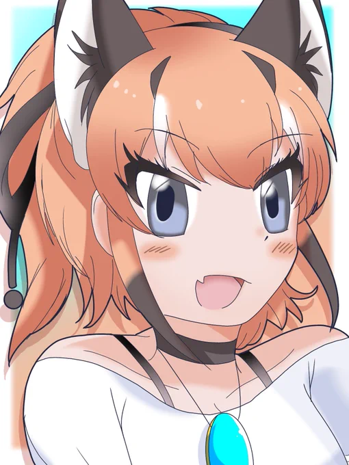 ポニテカラカル#けものフレンズ 