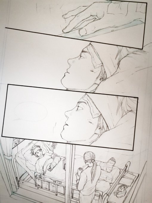 進捗:6話ネームOK→5話下描き
身内の殆どが知らん間に着々とコロナに罹り既に完治していて、何で黙ってたて聞いたら、アンタはこもってるし喋らんしって。同じ空気は吸ったと思う。もう2回くらい感染ってるな👹
#Bxxxx 