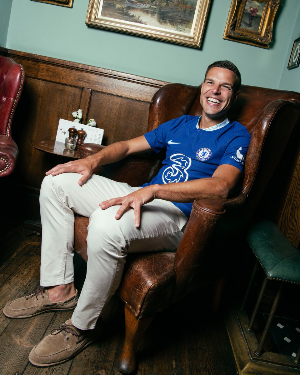 ChelseaFC's tweet photo. Part of the furniture. 💙 https://t.co/EI6MpsKU7s