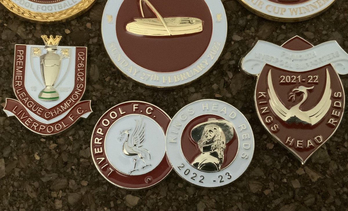 Lovely pin just landed from <a href="/Portersreds/">Wayne Branton</a>, it looks amazing on the board, thanks mate 🙏🏻🔥🔥🔥