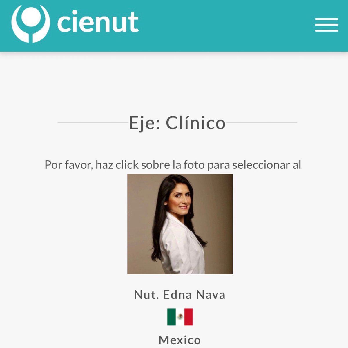 Gracias al <a href="/CMN_AC/">Col Mex Nutriólogos</a> <a href="/CmnNuevoleon/">cmn_nuevoleon</a>  por postularme para representar a 🇲🇽 en el Eje Clínico de los Reconocimientos 2022 del CIENUT. Agradezco el apoyo con su voto a este enlace 👉🏻 cienut.org/comite_interna…   👈🏻 #NutriciónClínica #México #CIENUT #IIDENUT