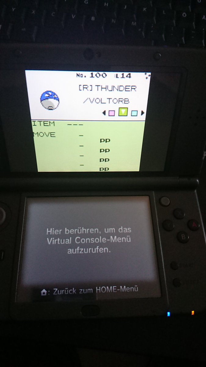 E2016_Mkp's tweet photo. I got my first stolen Gen 2 shiny! @Oliver_MKP & @NautoumSH came up with an ACE code that makes it possible to shiny hunt and catch a trainer's Pokémon (go check out how to do it on their socials)! I went in for Voltorb and got it after a crazy fast 2144 encounters! #RocketWeek https://t.co/AhDLaEssrI