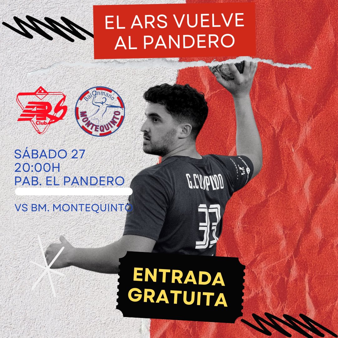 arspalmadelrio's tweet photo. Llegó el ansiado estreno en nuestro templo 🏟💥

Sabemos de las ganas que hay de ver al equipo rodar 🎬 y por eso la entrada será gratuita 🎫 sí sí, lo estas leyendo bien ¡GRATIS! 

📅 Sábado 27
⏰ 20:00h
🆚 @BMMontequinto 
🏟 El Pandero https://t.co/zDkCl6t5Sb