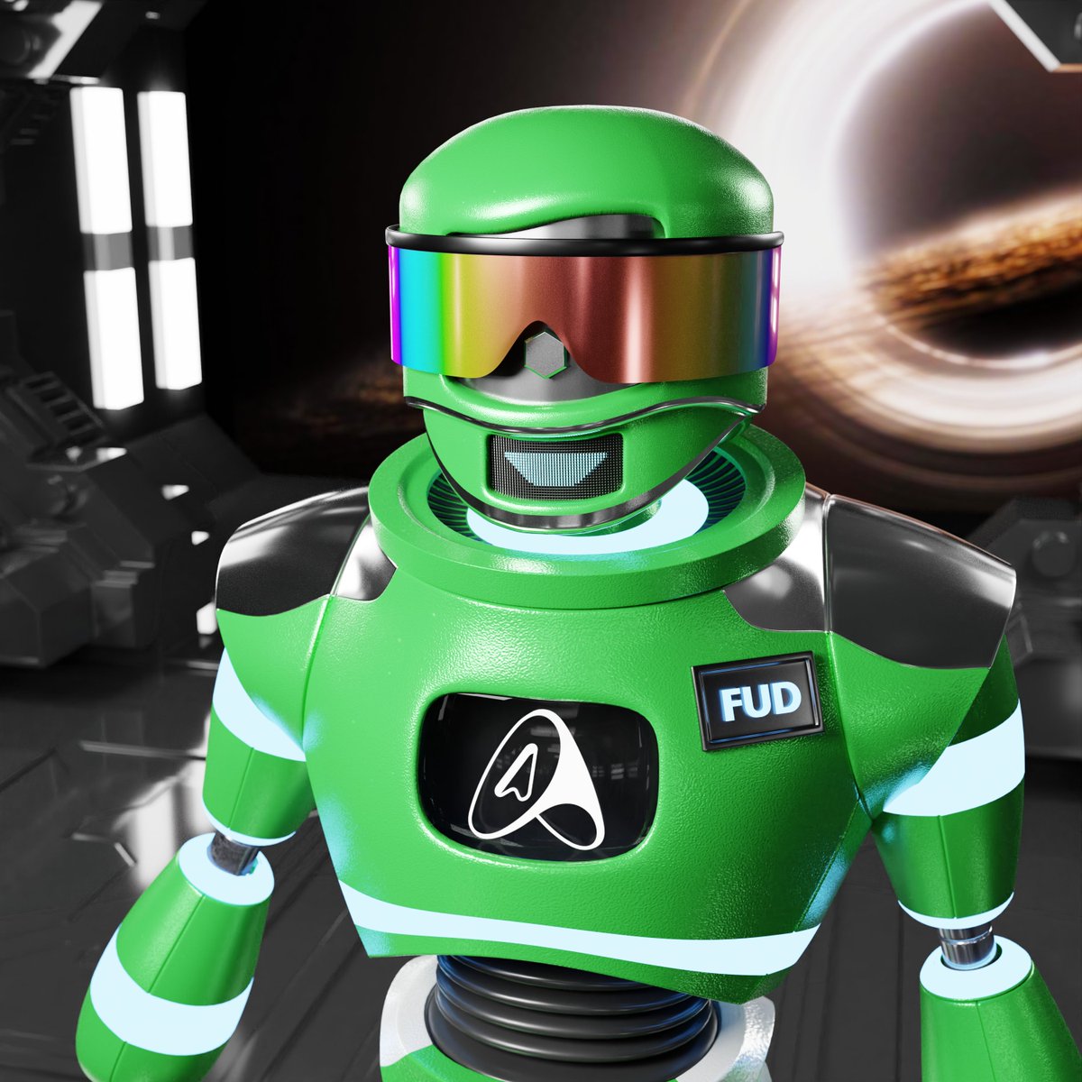 AstrobotSociety's tweet photo. Blockin' out the FUD 😎 https://t.co/6ZJfMXABYG