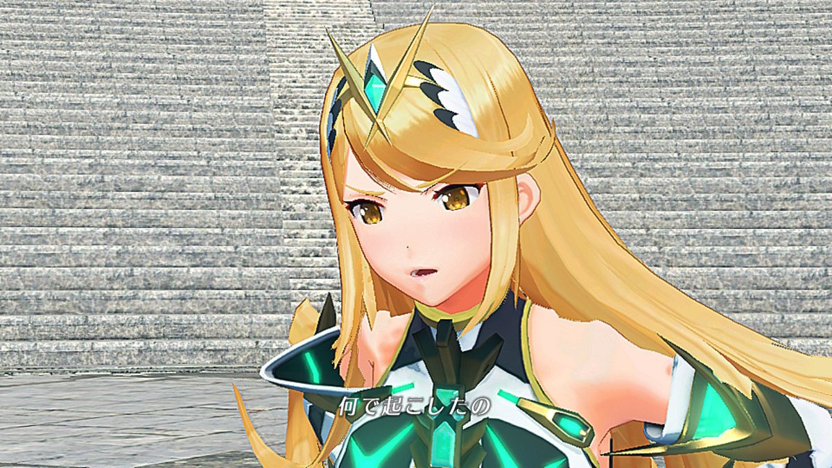 ヒカリ(ゼノブレイド2) 「エロレッドがエロイエローになりおったッ!#ゼノブレイド2 #NintendoSw」|サッカンのイラスト