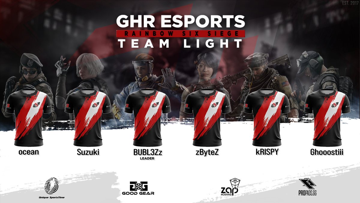 GHR E-Sports (@ghresports) on Twitter photo New R6S PC Team #Announcement
Heute dürfen wir euch unser neues #RainbowSixSiege PC Team präsentieren und heißen unsere Neuzugänge offiziell willkommen! 🙏
@BUBL3Zz_GHR
<a href="/killerbytez/">The Notorious zByteZ</a>
@Suzuki_GHR
<a href="/krispy_r6/">kRISPY</a>
<a href="/ocean_r6/">LXY</a>
<a href="/ghooostiii/">Ghooostiii</a>
📰 ghr-esports.com/rainbow-six-ne…
#playhardbeagentleman New R6S PC Team #Announcement
Heute dürfen wir euch unser neues #RainbowSixSiege PC Team präsentieren und heißen unsere Neuzugänge offiziell willkommen! 🙏
@BUBL3Zz_GHR
<a href="/killerbytez/">The Notorious zByteZ</a>
@Suzuki_GHR
<a href="/krispy_r6/">kRISPY</a>
<a href="/ocean_r6/">LXY</a>
<a href="/ghooostiii/">Ghooostiii</a>
📰 ghr-esports.com/rainbow-six-ne…
#playhardbeagentleman