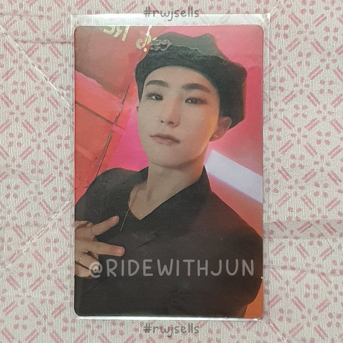 ridewithjun's tweet photo. wts lfb svt ph | #rwjsells

hoshi attacca # 108 beret pc
     ↪ 150 php + pf + sf

𖦹  payo / 2 days reservation
𖦹  mint condi
𖦹  mop: gcash, mod: ggx, sco
𖦹  loc: cavite
𖦹  no rush shipping

reply/dm mine to claim https://t.co/fkt0pAm5ib