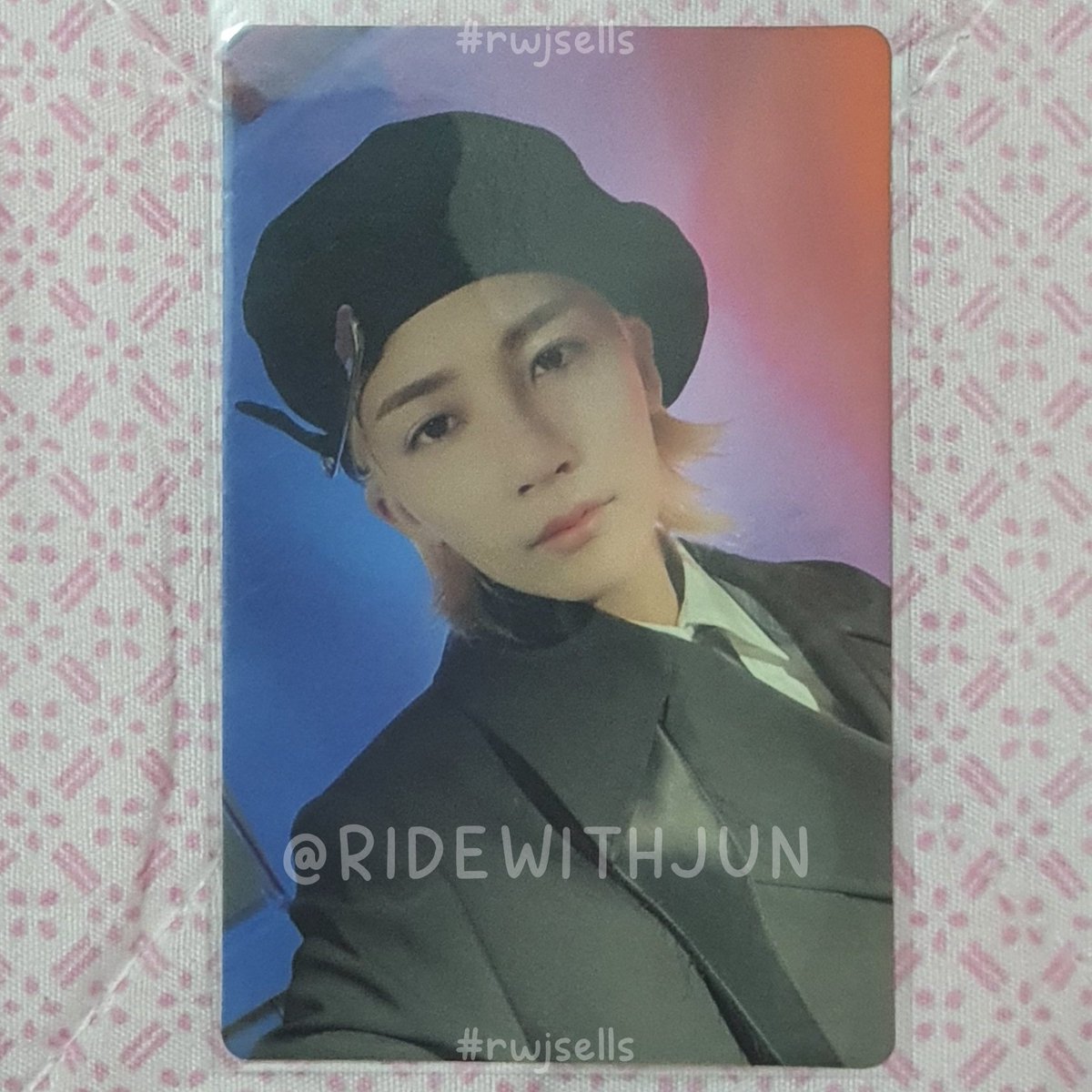 ridewithjun's tweet photo. wts lfb svt ph | #rwjsells

jeonghan attacca # 97 beret pc
     ↪ 150 php + pf + sf

𖦹  payo / 2 days reservation
𖦹  mint condi
𖦹  mop: gcash, mod: ggx, sco
𖦹  loc: cavite
𖦹  no rush shipping

reply/dm mine to claim https://t.co/Dv8bH3S3Zm