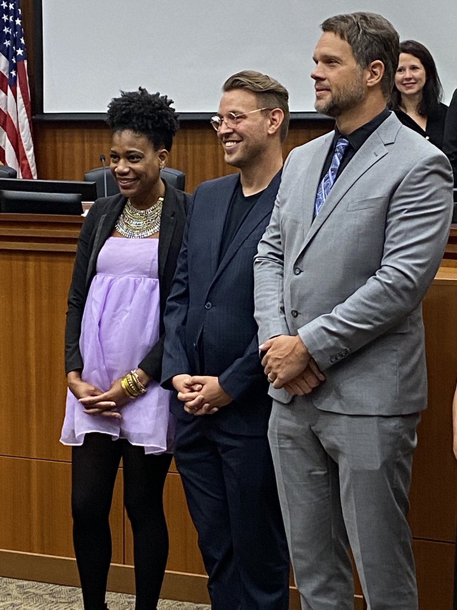 SCPPS's tweet photo. BESE honored four SCPPS employees this morning: LA Principal of the Year Dr. David Schexnaydre, LA Teacher of the Year Brittany Bonnaffons, LA New Teacher of the Year Jordyn Vicknair, and LA Public Interest Fellow Brian Gough. https://t.co/38l0iezeIP