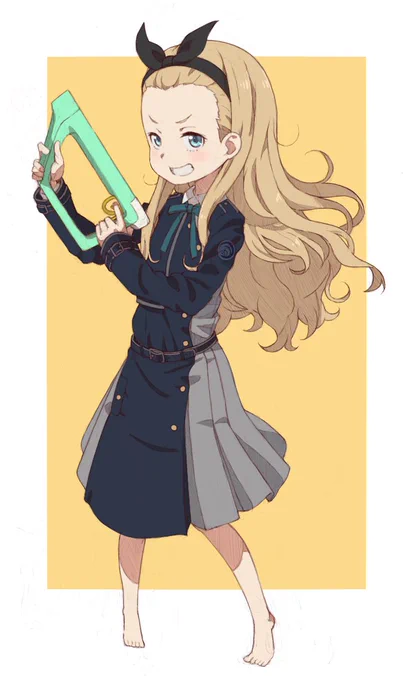 人様の制服でリコリスごっこしてしまうクルミ殿であります!!#リコリコ 