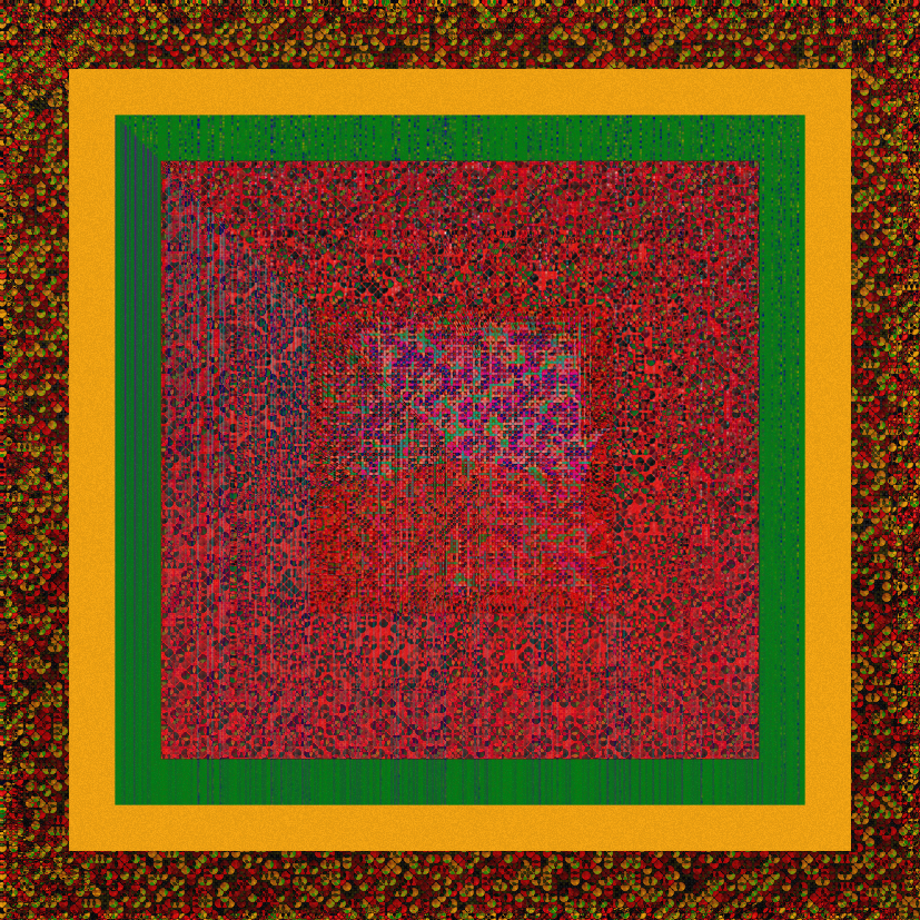 REACURE_'s tweet photo. From the REACURE Curated Collection: two gorgeous "𝟴𝟬'𝘀 𝗥𝗮𝘄 𝗖𝗼𝗺𝗽𝘂𝘁𝗶𝗻𝗴" by @smldms_nft, #46 &amp; #47

One of my fav work from the artist's very prolific #generativeart library 🤩

Mint still opened, get yours now! 👉https://t.co/HCqJAhzjJ1

#fxhash #nftcollector https://t.co/92cugoRWWv