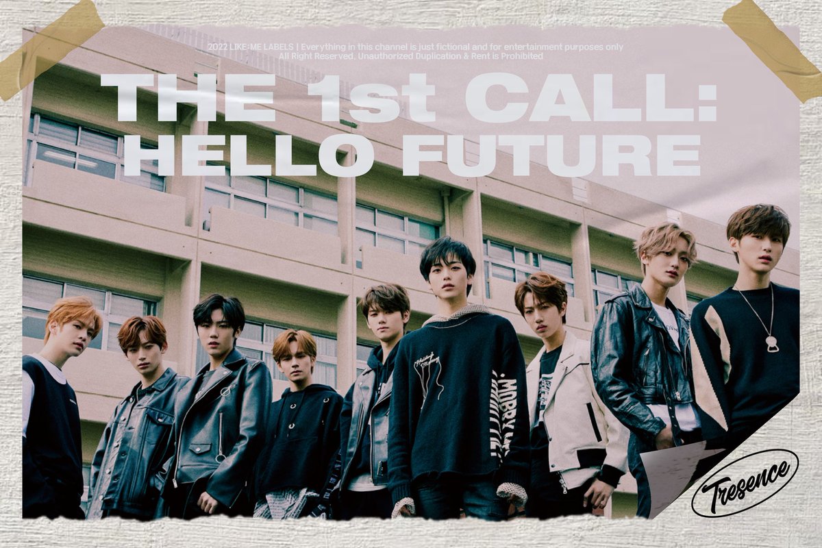 LikeMe_labels's tweet photo. TRESENCE (트레센스)
1st Mini Album
[The 1st Call: Hello Future]

TRAILER POSTER

2022.09.09 6PM KST
#TRESENCE #트레센스
#1st_Mini_Album
#The1stCall #Hello_Future https://t.co/lnzXKIRCDe
