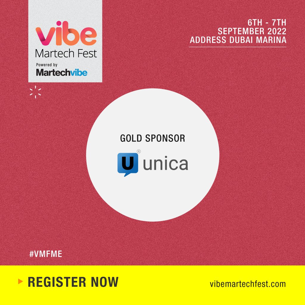 MartechVibe's tweet photo. We are happy to welcome @HCLSoftware as a Gold Sponsor for Vibe Martech Fest - Middle East!
HCL Unica is a cloud native, fully integrated enterprise marketing automation platform that delivers precision marketing at scale.
Reg–https://t.co/FiFMl6oKq6
#VMFME #sponsor https://t.co/UA0aG6FUgy