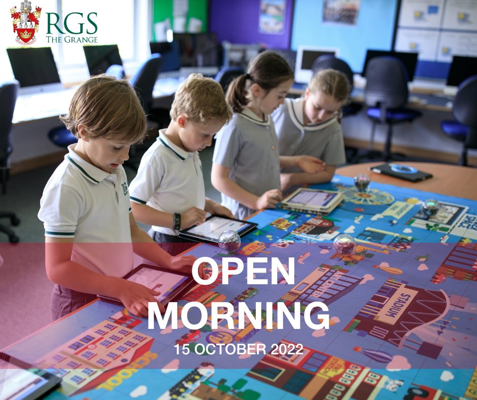 RGSTGNursery's tweet photo. ����️ Open Morning - 15 October

Open Mornings are a fantastic way to get a feel for a school and are especially important if you're thinking about independent education. 
 
Discover more at our Open Morning: https://t.co/bYVGEhArCd https://t.co/SAYRiMQLNU