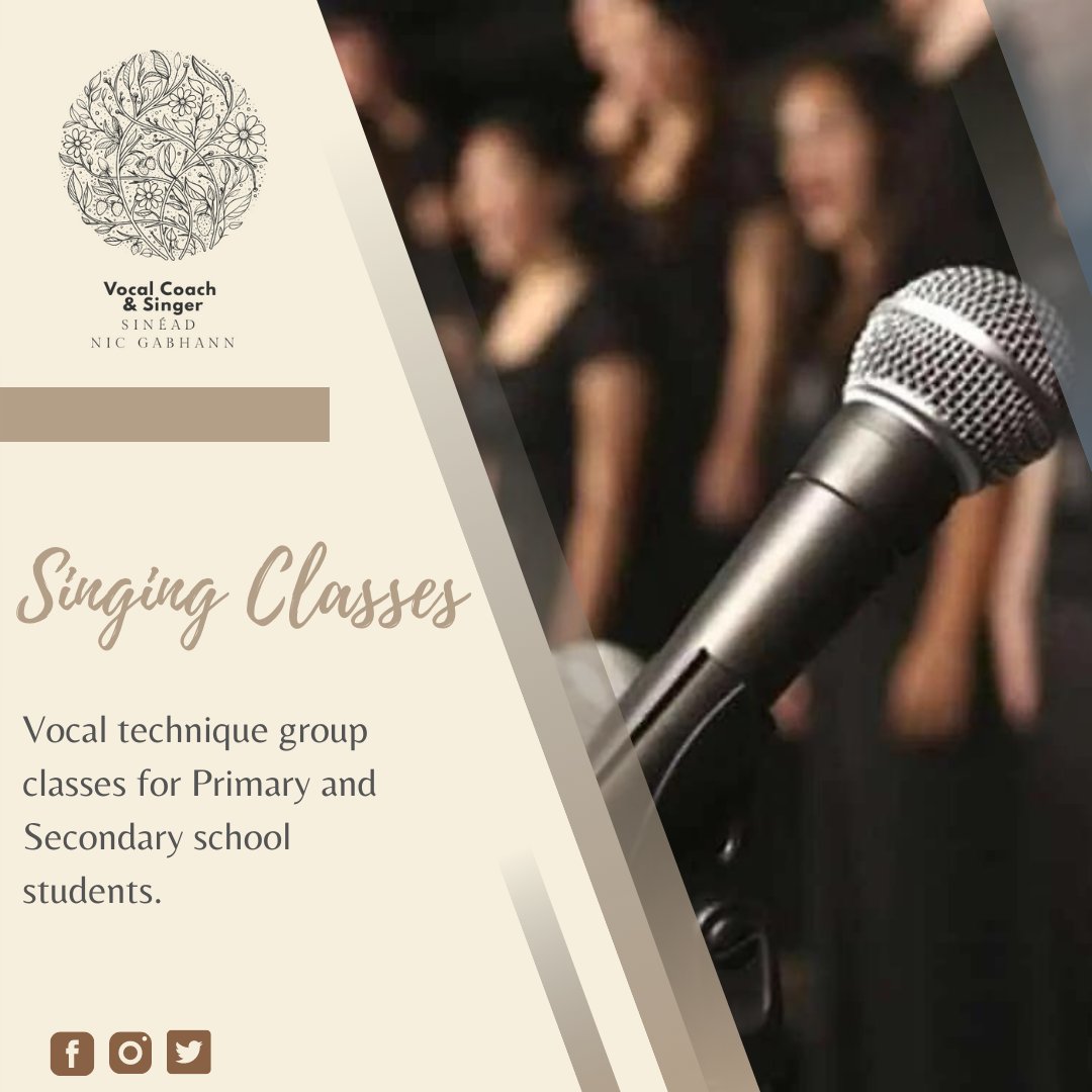 GabhannCoach's tweet photo. 🎵🎤🎙️
Vocal technique group classes for both primary and secondary school students now available! Find out more across our social media channels.

Alternatively, you can visit https://t.co/laY93aj6YE  

#vocals #vocalpractice #vocaltechnique #kids #students #fun #learntosing https://t.co/oh5htjS6g9