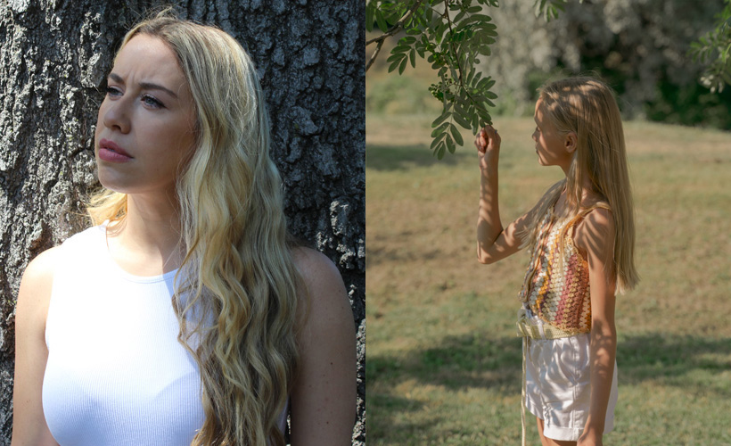 Woman Thinking About if Past Self Would Be Proud of Her; Past Self Thinking About Eating a Leaf: ow.ly/kRQ750KqK86