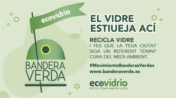 ValenciaNetaVLC's tweet photo. Ja falta menys perquè el #MovimientoBanderaVerde d'@ecovidrio arribe a la seua fi i coneguem el nom de les 8 ciutats #BanderaVerda. 🟩 Un distintiu que reconeix aquelles localitats compromeses amb el #MediAmbient i que més vidre reciclen. ♻ Ens ajudes? https://t.co/OhxUqmZf7M