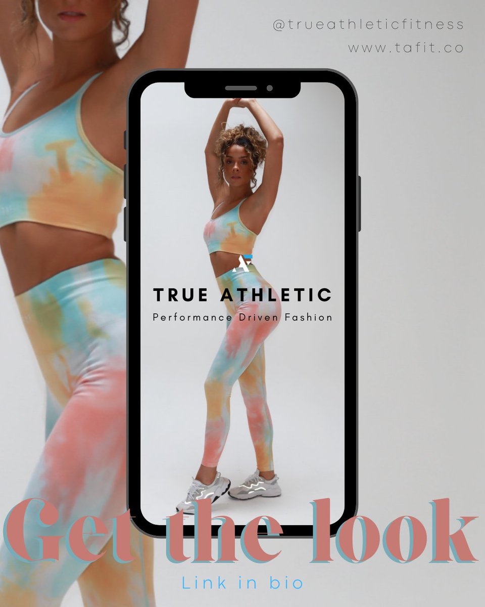 TruAthFit's tweet photo. 🍑 Get the look...Our Tye Die sets have been a hit this summer 🍑 
💜Also in purple 
💚or green 
What was your favourite?
Sizes are Still available check the link in bio 
https://t.co/D2WYu6P4m2
#youretrueathletic
#yogawear #sport #leggingsport #sports https://t.co/tGQESEuzrF