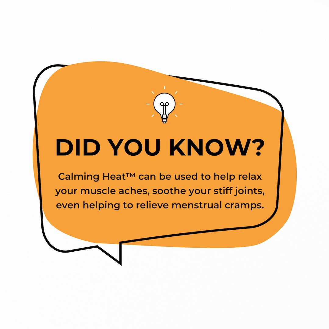 Look no further for pure relief! 😌 

#CalmingHeat