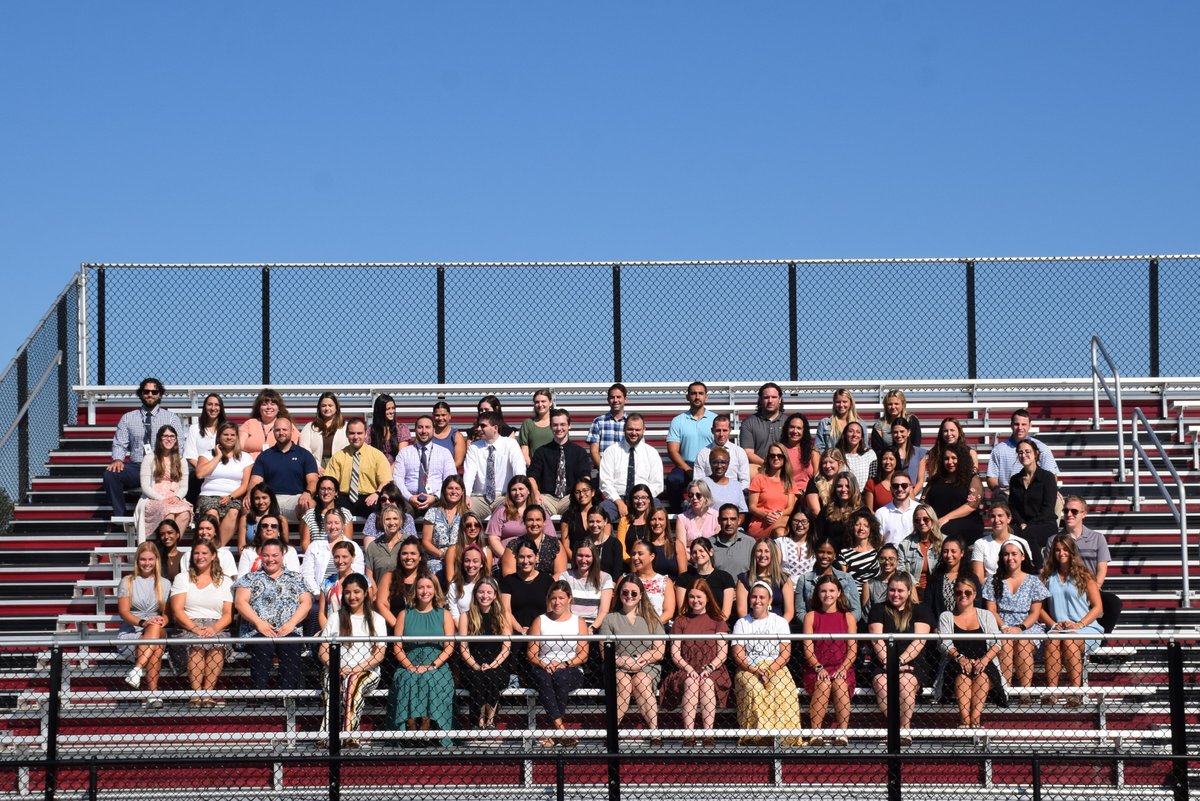 The district's newest teachers were welcomed during our annual New Teacher Orientation! #GreatHappensHere