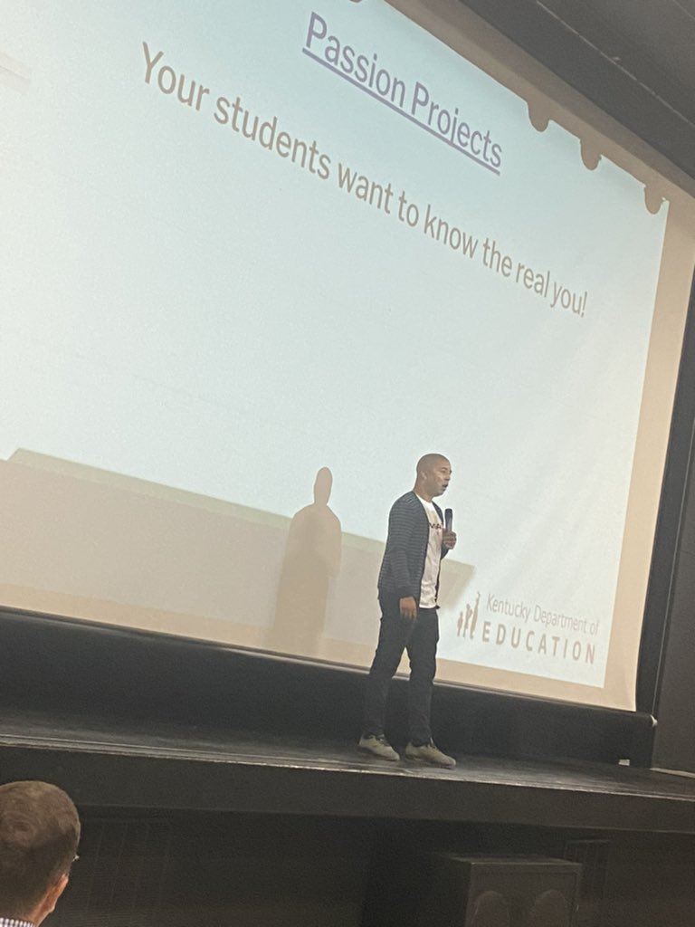 Mrs_Proffitt's tweet photo. It’s been a great morning at #IMPACT Conference! Both @DamienSweeney33 and Meau Jones were so inspiring! 🐾❤️ It’s certainly a great day to be a Redhound! https://t.co/uFEJ5bXAUX