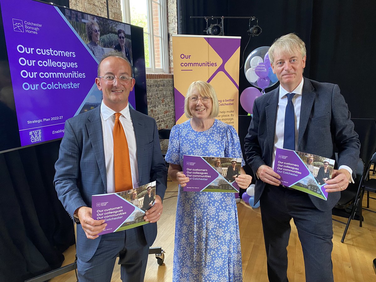 DirkPaterson's tweet photo. Proud as chair to present @ColBoroughHomes strategy with @yourcolchester @Cllr_J_Young @KarenLoweman at the amazing C3church community hub. https://t.co/gIIwxlOVp0