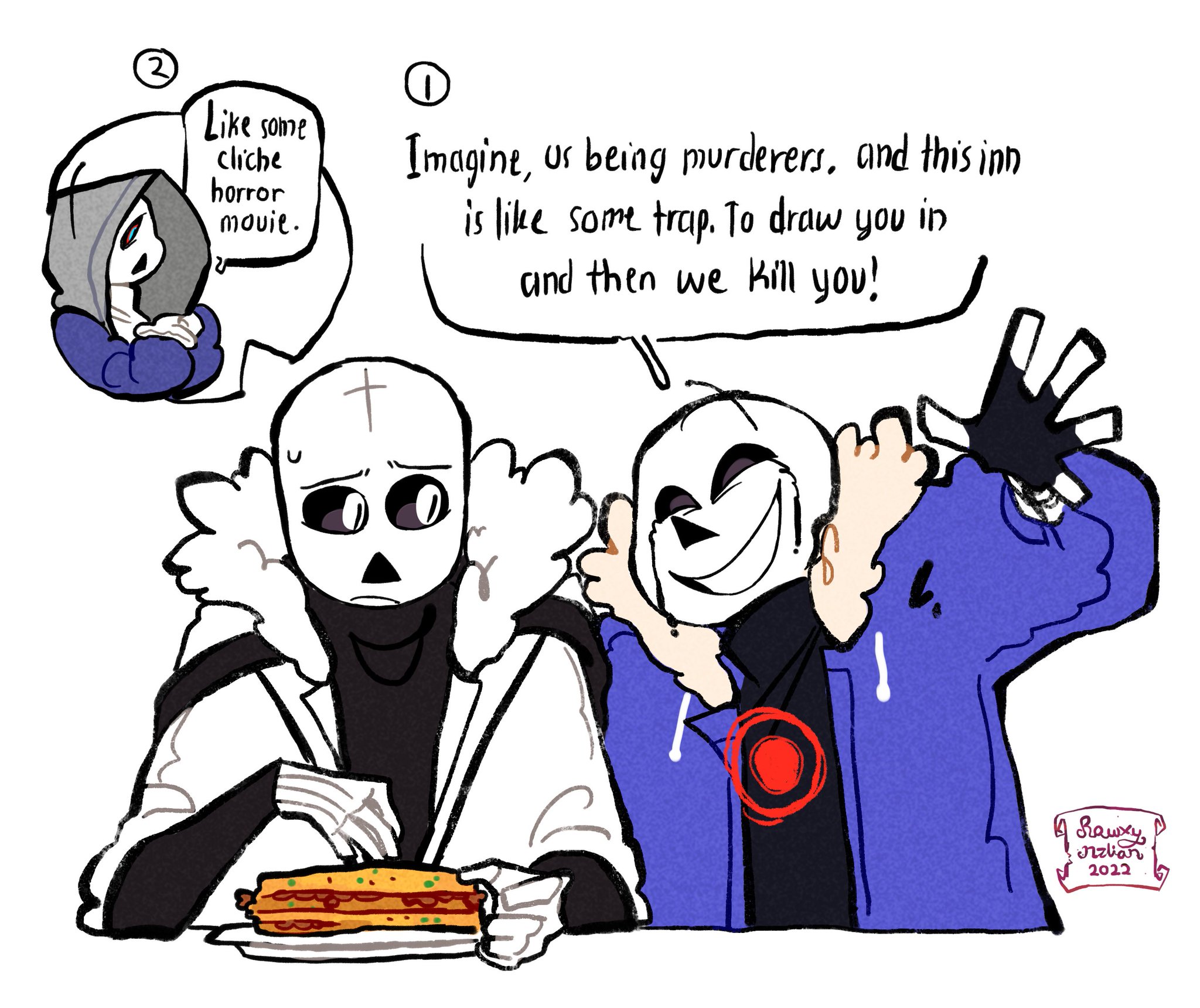 Comfort Book - UnderTale Sans AUs