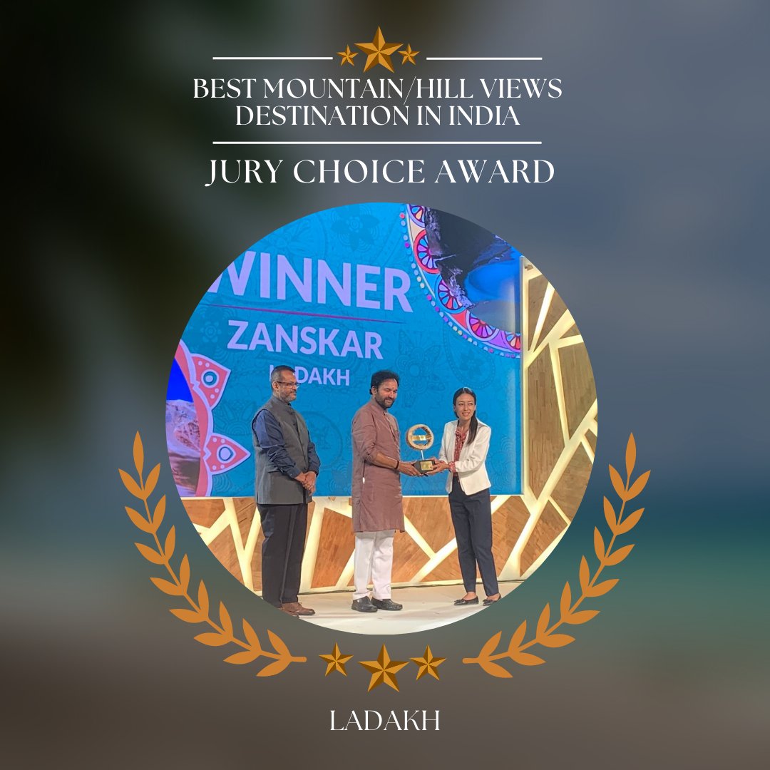 oltraveller's tweet photo. #OutlookTravellerAwards2022 | The Jury Award for the Best destination in India for stunning Mountain views goes to Zanskar, Ladakh.

@DoIC_UTLadakh

@cleanganganmcg @GujaratTourism @TourismBengal @TourismBiharGov @theniyo @RenaultIndia @TolunaCorporate
 
#outlooktraveller https://t.co/ROFQ2rWaV7